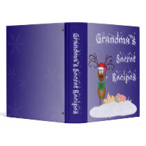 Christmas Grandma Recipe Binder
