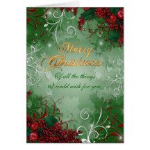 Christmas greeting card