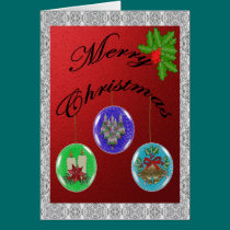 CHRISTMAS GREETING CARD cards