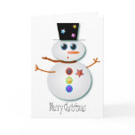Christmas Greeting cards: Mr Snowman