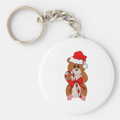Christmas Hamster Keychains