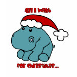 Christmas Hippo t-shirts