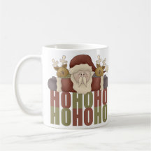 Christmas Ho Ho Ho Santa Mug
