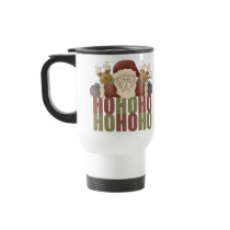 Christmas Ho Ho Ho Santa Travel Mug