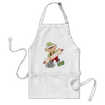Christmas Holiday Baking Elf apron