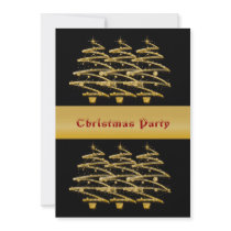Christmas holiday business party invite