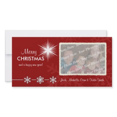 Christmas Holiday Customized Photo Cards by SquirrelHugger