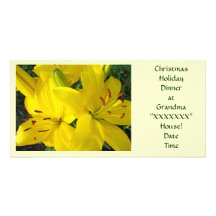 Christmas Holiday Dinner at Grandma's House! Picture Card