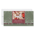 Christmas holiday dream photocard customized photo card