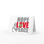 Christmas Holiday Hope Love Peace Brain Cancer Cards