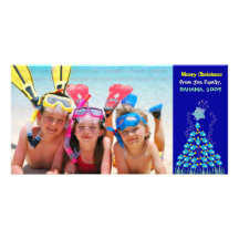 Christmas Holiday Photo Card Template
