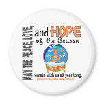 Christmas Holiday Snow Globe 1 Uterine Cancer