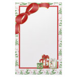 Christmas Holiday Custom Stationery