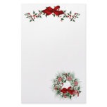 Christmas Holiday Stationery Paper