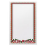 Christmas Holiday Writing Customized Stationery