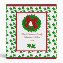 Christmas Holly Binder