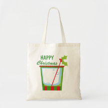 Christmas Holly Cocktail Bags