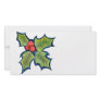Christmas Holly Leaves, Red Berries Photo Card