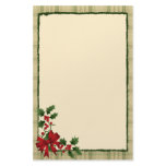 Christmas Holly Stationery