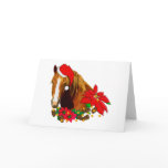 Christmas Horse Greeting Card
