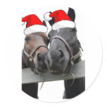 Christmas Horses stickers