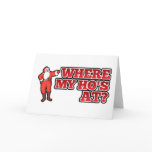 Christmas hos card