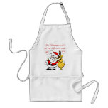 Christmas Humor: Stop Fighting & Reconcile Funny Aprons