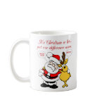 Christmas Humor: Stop Fighting & Reconcile Funny Coffee Mug