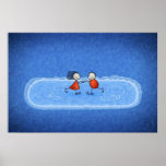 Christmas Ice Skating posters
