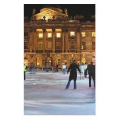 Christmas Ice Skating Stationery Design by awesometees