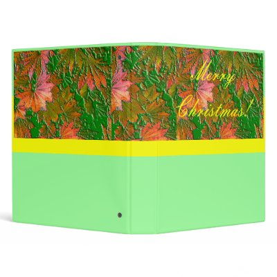 Christmas in Autumn - Binder by bontondesigns