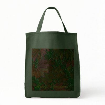 Christmas in Autumn - Grocery Tote Tote Bag by bontondesigns