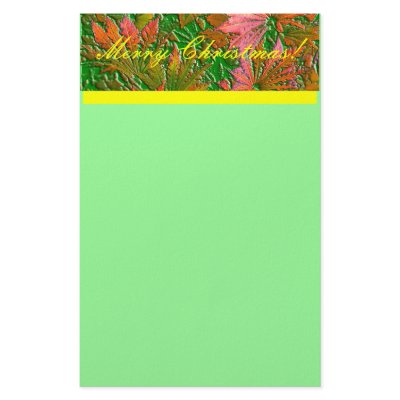 Christmas in Autumn - Stationery by bontondesigns