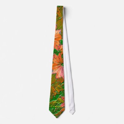 Christmas in Autumn - Tie by bontondesigns