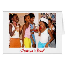 Christmas in Brazil card