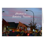 Christmas in Gatlinburg, Tennessee Greeting Cards