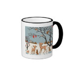 Christmas in the Woods Coffee Mugs