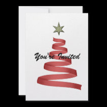 Christmas Invitation invitations