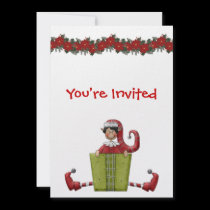 Christmas Invitation invitations
