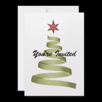 Christmas Invitation invitations