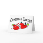 Christmas Is Cancelled Drunk Santa