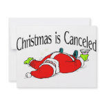 Christmas Is Cancelled Drunk Santa Announcement