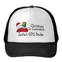 Christmas Is Cancelled GPS Broke Hats