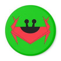 Christmas Island crab (green) Magnet