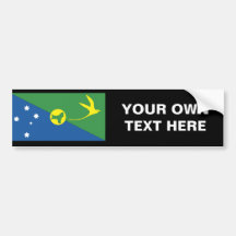 Christmas Island Flag Bumper Stickers