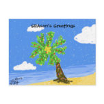 Christmas Isle SEAson's Greetings Postcard