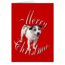 Christmas Jack Russell Terrier cards