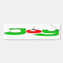 Christmas Joy Bumper Sticker