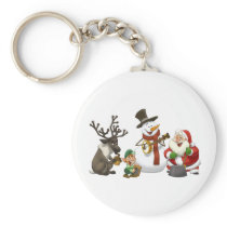Christmas Jug Band Keychain