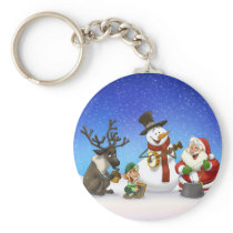 Christmas Jug Band Keychain